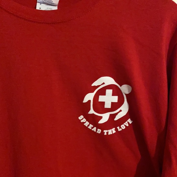 Turtle Rescue long sleeve t shirt - Picture 2 of 3